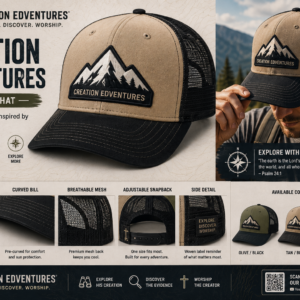 Creation Edventures Trucker Hat